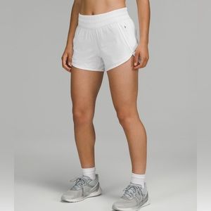 White lulu tracker shorts